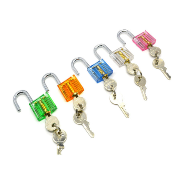 kaufen Farbenfrohe Mini-Version von Word Transparent Praxis Schloss Set 5pcs Online-Herstellung