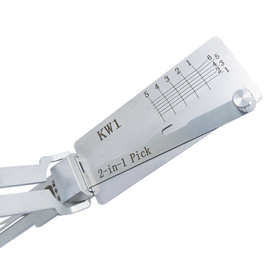 kaufen Lishi Haus Schloss Pick Silber Edelstahl Türschloss Lishi 2in1 Picks Tool Kw1 Schlossschlüssel Set Decoder Online-Herstellung