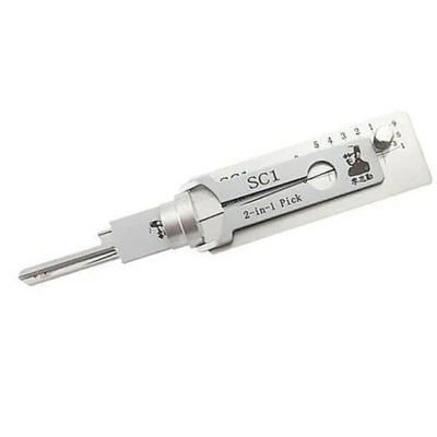 kaufen Edelstahl-Sperrspalter Original Lishi 2 in 1 Spalter Schlage Sc1 Online-Herstellung