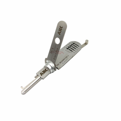 kaufen Schlosser Schließfach Öffnungswerkzeuge SC1 5-Pin 2-IN-1 Pick für Schlage Türschlösser SC1 online manufacture