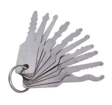 kaufen Universal Trial Keys für Schlosser benutzerdefinierte Schloss Pick Set Werkzeug Schloss Picking 10 Beide Seiten Online-Herstellung
