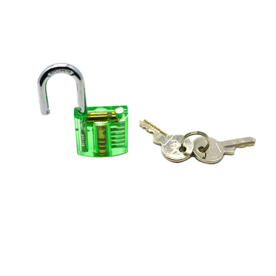 kaufen Transparent Lock Mini-Version Grüne Praxis Schloss für Schlosserwerkzeuge Online-Herstellung