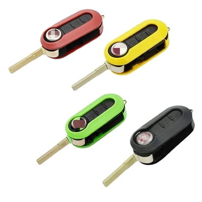 kaufen Fiat 3 Knopf Flip Fernschlüssel Shell Auto Schlüssel Shell Farbe Option Online-Herstellung