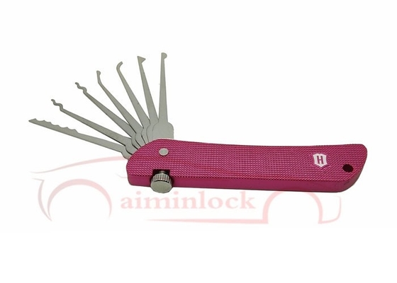 kaufen Haoshi Klappschlossinstrumente Klappschlossinstrumente 7 in 1 Klappschlossinstrumente (rosa) Online-Herstellung