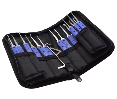 kaufen 18-teiliges KLOM Edelstahl-Lockpick-Set, Schlossöffner, Werkzeug für Schlosser, Picks Online-Herstellung