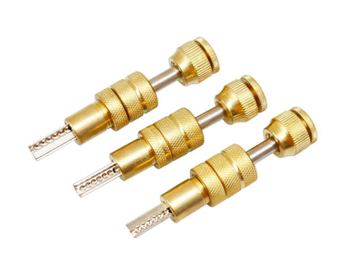 Schnellöffnungswerkzeug für Kaba Dimple Lock 3pcs Schlosserwerkzeuge Teleskopdesign