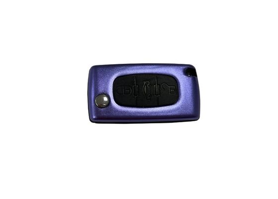 Aluminiumlegierung Peugeot Klappschlüssel für Peugeot Purple Ersatz